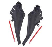 WUPEDI Panel embellecedor de cubierta de limpiaparabrisas del lado del conductor y del pasajero, for Jeep, Cherokee 2014-2018 cubierta del capó del limpiaparabrisas lateral