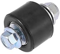 WUPEDI Pieza del piñón impulsor de motosierra Para Moto Forti 1 Juego de guía de rueda deslizante de polea de cadena de motocicleta de 10Mm negro