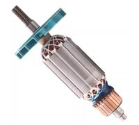 WUPEDI Rotor de armadura for P1B-DV-24C P1B-DV-S14 S24A E24 llave eléctrica ancla estator bobina accesorios repuesto Rotor de armadura de motor eléctrico para herramientas de jardín(BLACK Stator)