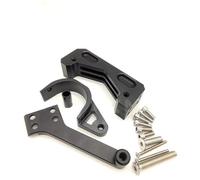 WUPEDI Soporte amortiguador estabilizador de dirección, for ZERO, 10X Scooter modificación rueda delantera Piezas scooter eléctrico Amortiguador de dirección de scooter eléctrico(BLACK Only Bracket1)