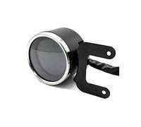WUPEDI Tacómetro universal multifuncional de 12000 RPM, medidor digital, kilometraje total del viaje, velocímetro, nivel combustible for motocicleta Velocímetro para motocicleta(Gauge only)