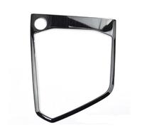 WUPEDI Tira de moldura for coche 2020-2017, pegatinas acero inoxidable for panel cambio marchas, molduras interiores, accesorios Moldura para tablero de instrumentos(Schwarz)