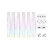 Wupiusa TuYa WiFi LED LáMpara de Pared Inteligente 5V USB Bar DIY AtmóSfera LED Luz MúSica Ritmo para TV RetroiluminacióN Dormitorio Juego(A)