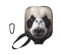 WUPngg Panda in the Water - Funda de neopreno para pala de pickleball, funda de protección universal para raqueta de 11.6 x 8.7 pulgadas