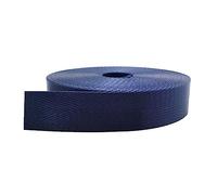 WUPNGS Cinta de Polipropileno 38 mm con diseño Espiga for Manualidades Interior y Exterior(Dark Blue,10 Yard)