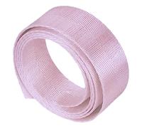 WUPNGS Cinta de Polipropileno, Cinta Nailon 38 mm, Espiga Multicolor, 5/10/20 Yardas for Correa Bolso, Bricolaje, Manualidades, reparación jardín(Pink,20 Yard)
