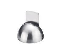 WUPNGS Tope de Puerta de Alta Resistencia El Dispositivo de succión de la Puerta Evita Que la Puerta se apresure y la Puerta quede Bloqueada por la Pared de Silicona.(Silver)