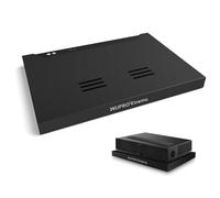 WUPRO Bandeja deslizante inteligente Cinema WP7 adecuada para proyectores de alcance ultra corto (UST) de hasta 20 kg. Las bandejas autorretráctiles se pueden obtener pantallas de hasta 120 pulgadas