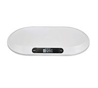 WUPYI2018 Báscula electrónica para bebé, 20 kg/44lbs, báscula digital para animales, pantalla LCD, báscula pequeña