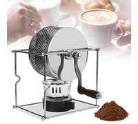 Wuqiang Máquina de café Tostado al Horno Acero Inoxidable de DIY Mini Manual Frijoles Tostador