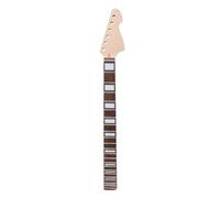 WUQIMUSC 22 trastes, 24 pulgadas, mástil de guitarra de repuesto con incrustaciones de bloque de diapasón de palisandro (30 pulgadas)