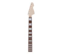 WUQIMUSC 22 trastes de 24 pulgadas para mástil de guitarra de repuesto con incrustaciones de bloque de diapasón de palisandro