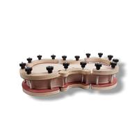 WUQIMUSC - Abrazadera de herramientas para violín 4/4 para reparación de instalación de pegamento para violín, herramientas de luthier para hacer pegamento, 1 juego (6 unidades)