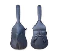 WUQIMUSC Bolsa vertical de doble bajo 3/4 Oxford de tela Oxford con acolchado grueso, color negro