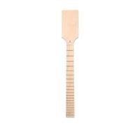 WUQIMUSC Cuello de guitarra de madera de arce DIY para 24 trastes de 25,5 pulgadas sin terminar cabeza de remo sin incrustaciones