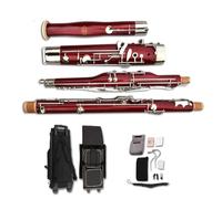 WUQIMUSC Instrumento de viento de madera con 26 teclas y funda para fagot