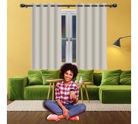 WUQINC Cortinas y Visillos Blancos 1 Piezas 270 x 230 cm Isolanti Termiche Protezione Della Privacy Cortinas Dormitorio Modernas per Salotto Eleganti, Beige