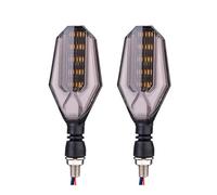 WUQWUM Intermitentes Motocicleta Luz LED Intermitente Universal Para Motocicleta, De Advertencia Direccional, Accesorios, 4 Unidades/juego, 12 V