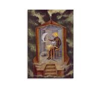 WurBu Remedios Varo Painter Works - Póster impreso en lienzo para pared, impresiones artísticas de pared, regalos, pinturas fotográficas, decoración de habitación, decoración del hogar, 20 x 30