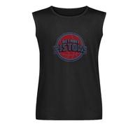 WURHDKI Marcus Morris 13 Detroit Logo Pistons Vest Tank Camiseta para hombre, negro, unisex, sin mangas, Negro , XXL