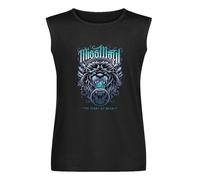 WURHDKI Miss May I 10 Years of Metal Vest Tank Camiseta Men's Black Unisex Sleeveless Tops Tee, Negro , L