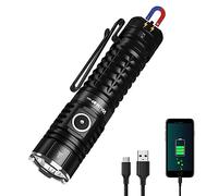 Wurkkos TS22 XHP70.2 Linterna LED Extremadamente Brillante, Linterna Recargable USB C de 4500 Lúmenes Con Imán, Luz de Trabajo Multifunción, Mini Linternas Impermeables IPX8 ParaAcampar,al Aire Libre