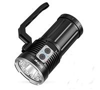 Wurkkos TS32 Linterna Super Brillante de 12000 LúMenes, Linterna LED Recargable de Alta Potencia con Impermeabilidad IPX8 y Descarga, Para Acampada al Aire Libre, Caza y BúSqueda (519A)