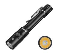 Wurkkos WK05 Linterna AA Mini Linterna 900Lumen 519A Led High CRI, IPX8 Impermeable Linterna de Doble Interruptor para Exteriores