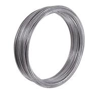 Wurko 000475 Rollo de Alambre galvanizado, 2.7 mm, 1/2 kg