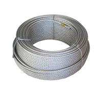 WURKO 12018010 - Cable acero 10mm galvanizado (6x19x1) rollo-100 mt.