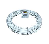 Wurko - Alambre Forrado Blanco 2,5 mm, Rollo 15 Metros