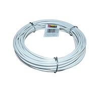 Wurko - Alambre Forrado Blanco 2,5 mm, Rollo 25 Metros