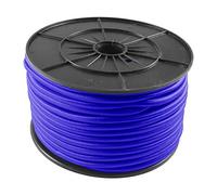 Wurko - Cordón Elástico 8 mm Azul, Rollo 50 Metros