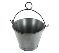Wurko - Cubo Chapa Galvanizado Asa Anilla 20 cm, 2 litros