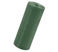 Wurko - Malla Electrosoldada 19 x 19 mm 100 cm Altura Plastificada, Rollo 25 Metros