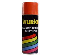 Wurko - Spray Pintura Esmalte Acrílica Naranja, Bote 400 ml