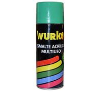 Wurko - Spray Pintura Esmalte Acrílica Verde Claro, Bote 400 ml