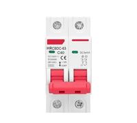 WURKVGMK Minidisyuntor Solar 2P CC 1000 V, Interruptor de protección contra sobrecargas, 6 A, 10 A, 16 A, 20 A, 25 A, 32 A, 40 A, 50 A, 63 A, for fotovoltaico.(3P,20A)