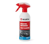 WURTH Eliminador de Insectos 500ml - Spray Espuma Activa para Cristales, Pintura, Cromo y Plásticos - Limpia Restos Secos sin Frotar - Ref. 08934700001
