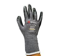 Wurth - Guantes de trabajo de protección de talla 9 nitrilo, 12 pares 0899411019