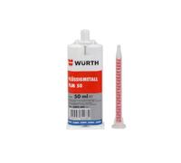 Wurth Masilla líquida bicomponente para metal, 50 ml, metal líquido
