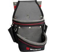 Wurth Riñonera Porta Herramientas Bolsa Porta Herramientas Profesional 0715930211, Negro