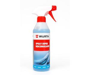WURTH Spray Super Descongelante 500 ml | Deshiela cristales, cerraduras y parabrisas al instante | Spray anticongelante para coche y moto (2)