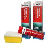 WURTH Tinte Restaurador para Plásticos PLAST-PT - 75 ml - Renovador de Paragolpes y Molduras - Acabado Profesional - (gris)