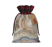 WURTON Bolsas de regalo de fiesta de Navidad con estampado azul pálido de piedra de ónix, bolsas de, bolsas de regalo de boda