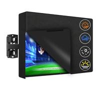 Wusboo Housse de Protection pour TV d'Extérieur, Protections Écrans TV de 40 à 43 Pouces, en Tissu Oxford 600D, Étanche, Anti-Poussière, Résistante aux Intempéries, Compatible avec Supports Standards