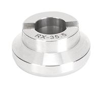 WUSHIER Abrecajas trasero de reloj de acero inoxidable antioxidante, troquel profesional ranurado para la extracción de tapas de relojes, compatible con máquina abridora de relojes para la (35,5 mm)