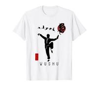 Wushu principiante diseño. estilo chino de caligrafía wushu Camiseta