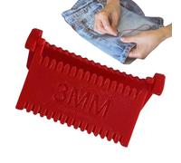 Wusideday Herramienta de Puntada de Borde para Costura | Plantilla Guía para Costura de Orillas - Guía Portátil para Acolchado Manual para Abuelos Abuelas Hombres Mujeres con Experiencia