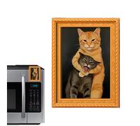 Wusideday Imanes Decorativos para la con Gatos | Pegatina de Animales Graciosa | Imán de | para Cocina, Oficina, Casillero Escolar, Pizarra Blanca, Buzón Postal, Amantes De Los Gatos
